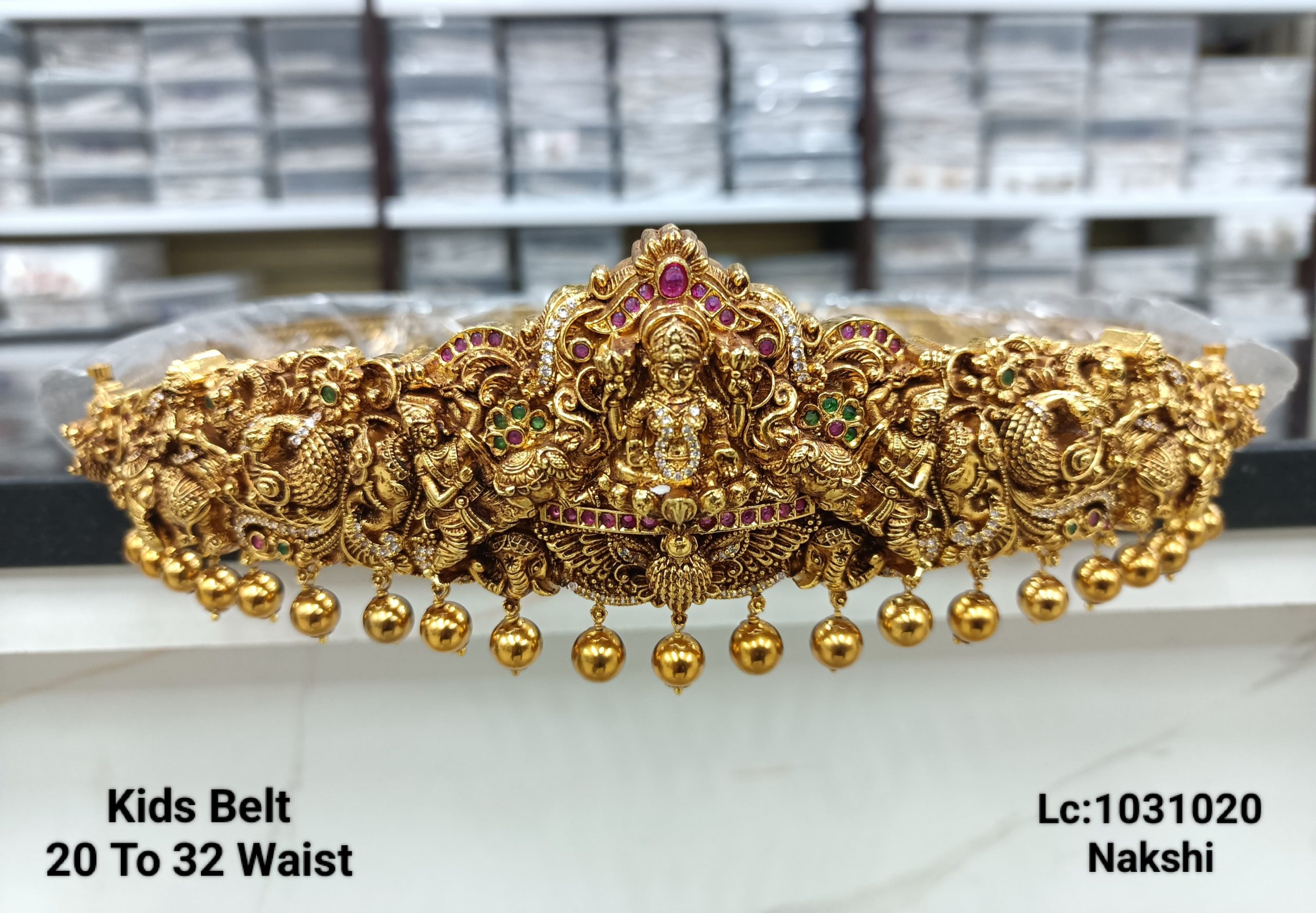 Kids Vaddanam In Lakshmi Devi Design